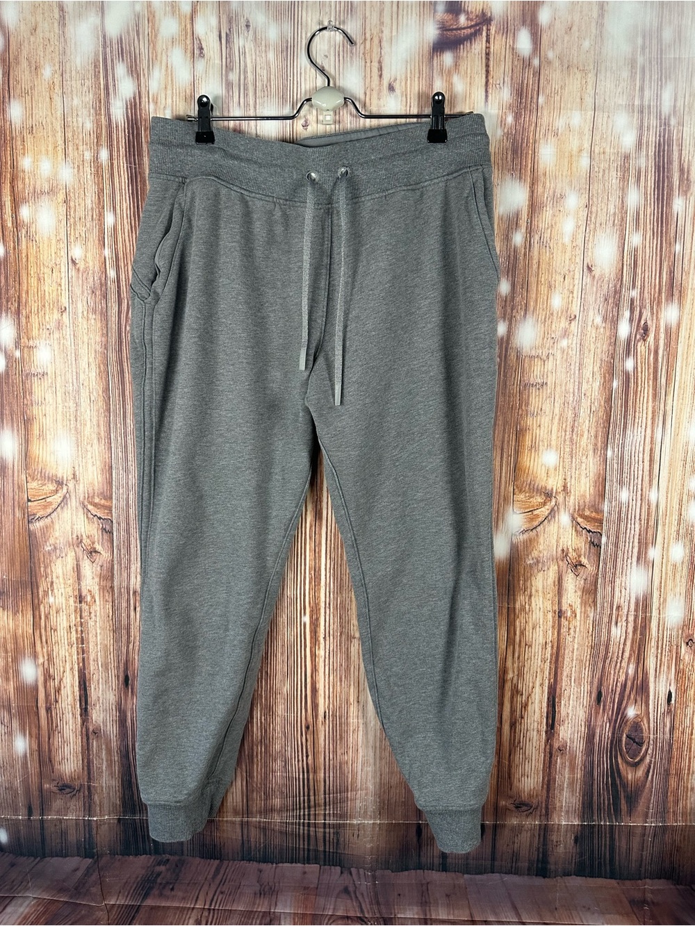 Lululemon Athletica Women’s Gray Drawstring Jogger Sweatpants Size 12